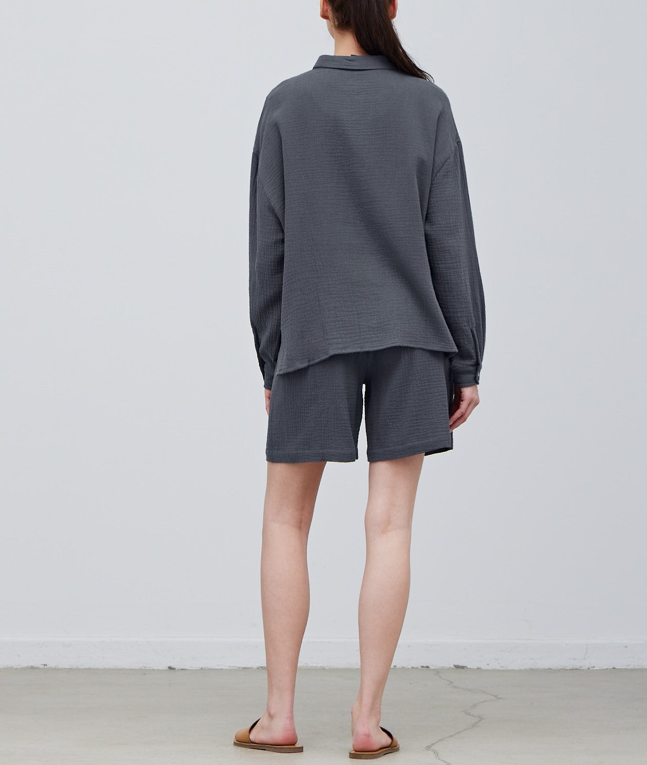 COTTON DOUBLE GAUZE SHIRT