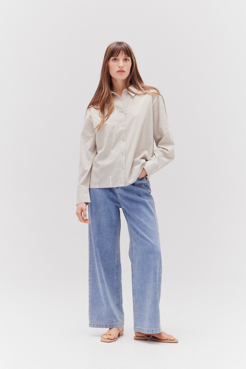 MATCHSTICK PRINT SHIRT