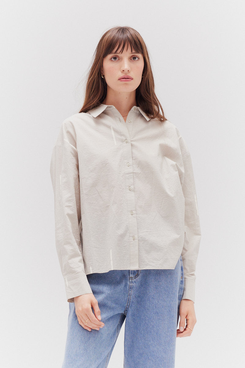 MATCHSTICK PRINT SHIRT