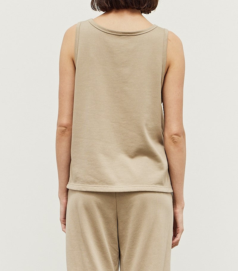 TERRY KNIT SIDE SLIT TANK