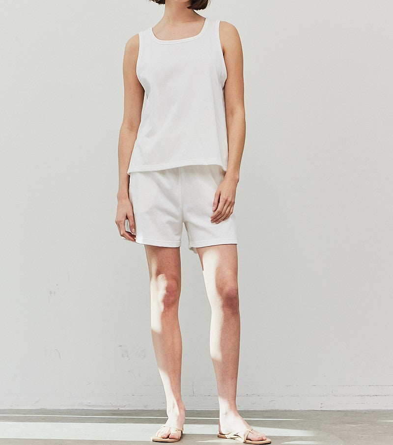 TERRY KNIT SIDE SLIT TANK
