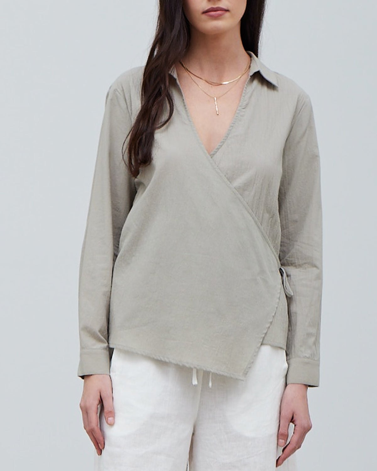 COTTON SURPLICE SHIRTS