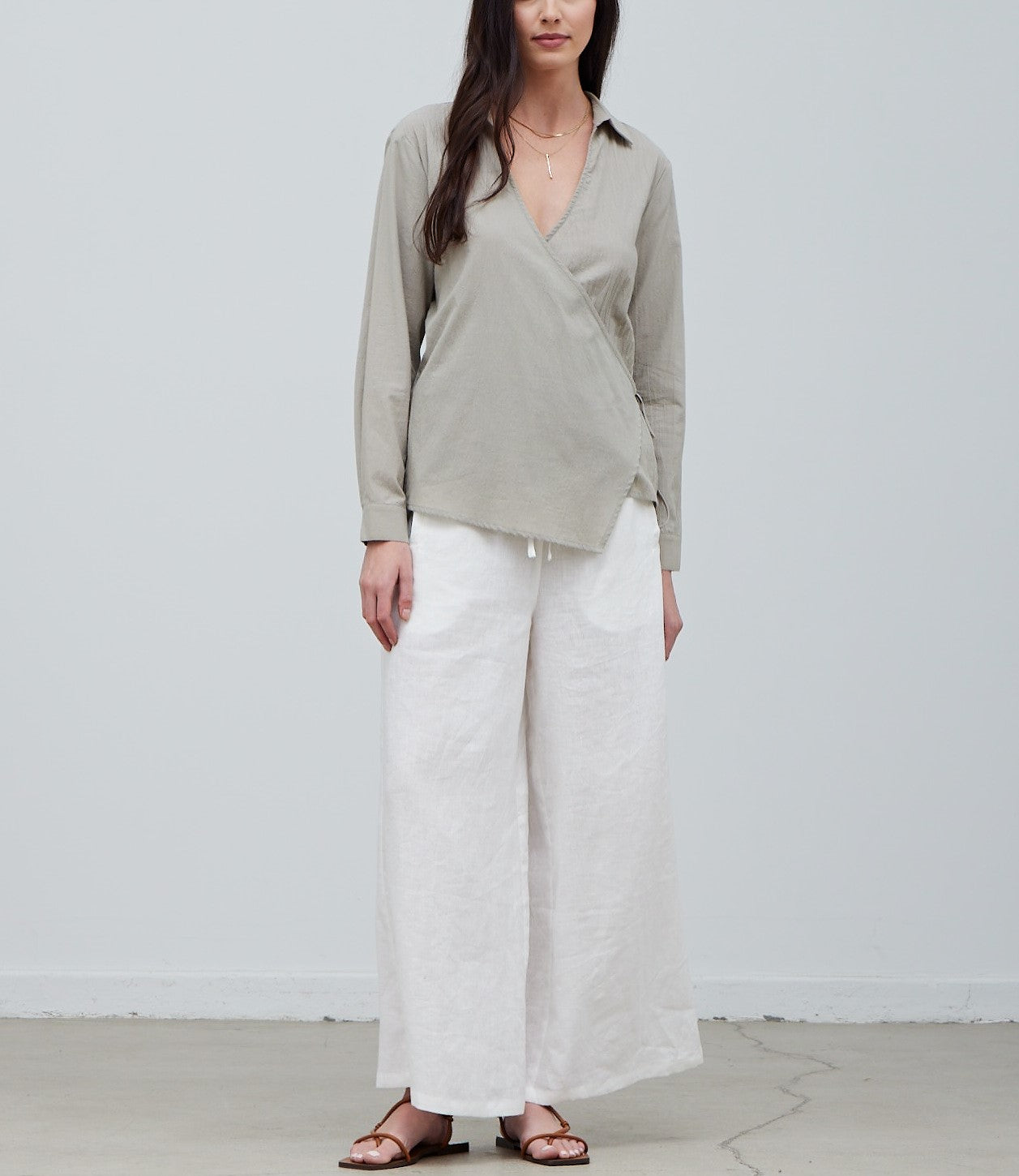 COTTON SURPLICE SHIRTS