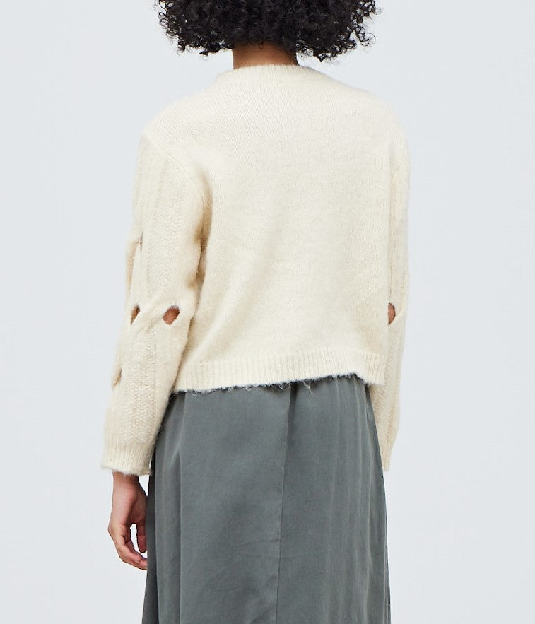 DETAILED PULLOVER SWEATER