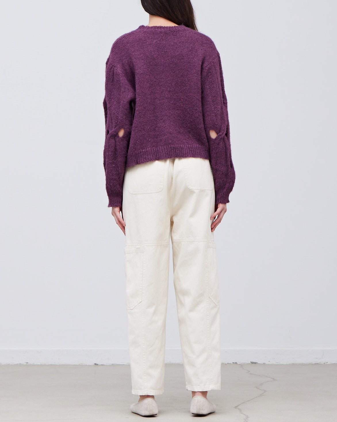 DETAILED PULLOVER SWEATER