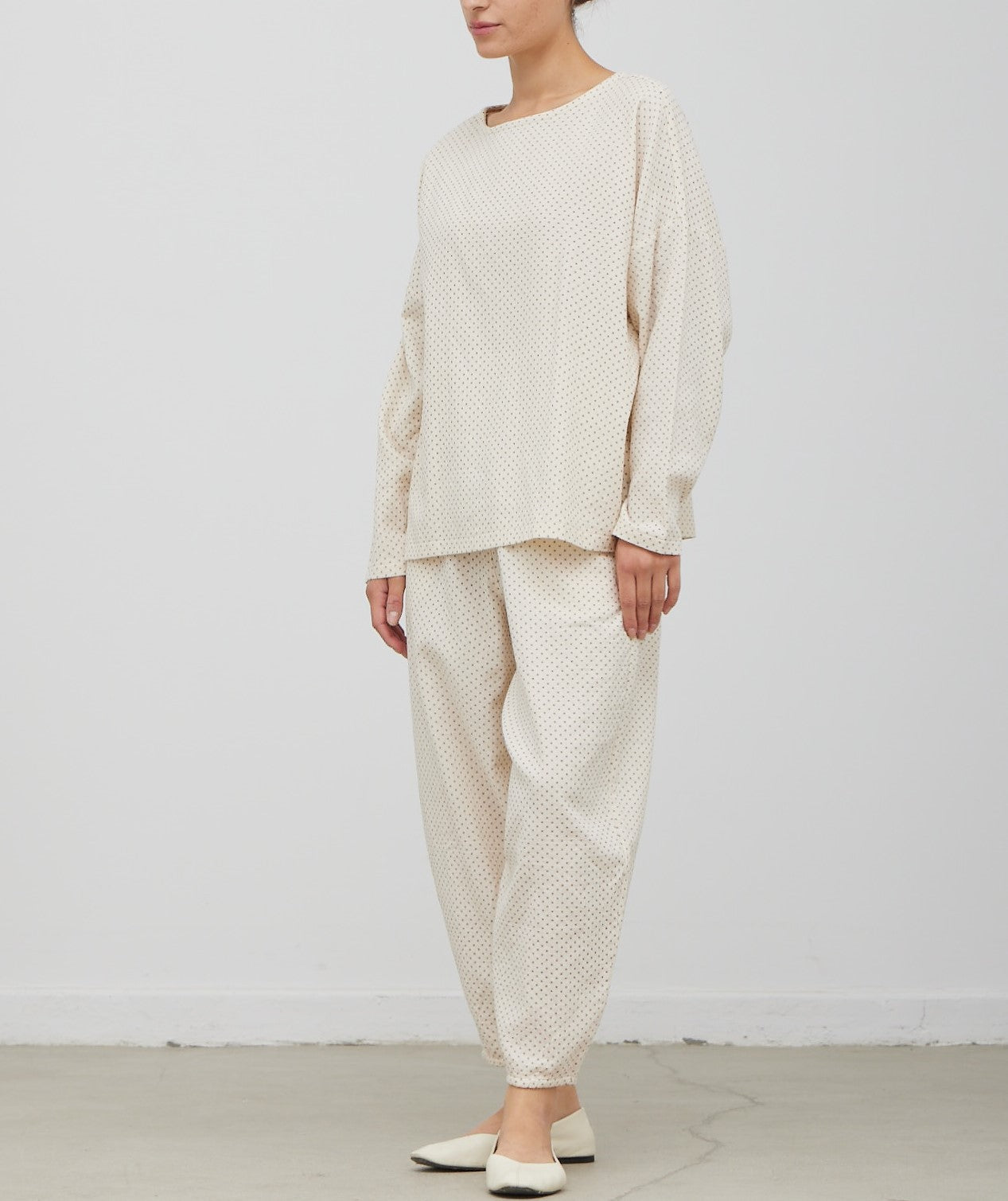 PRINTED GAUZE EASY TOP