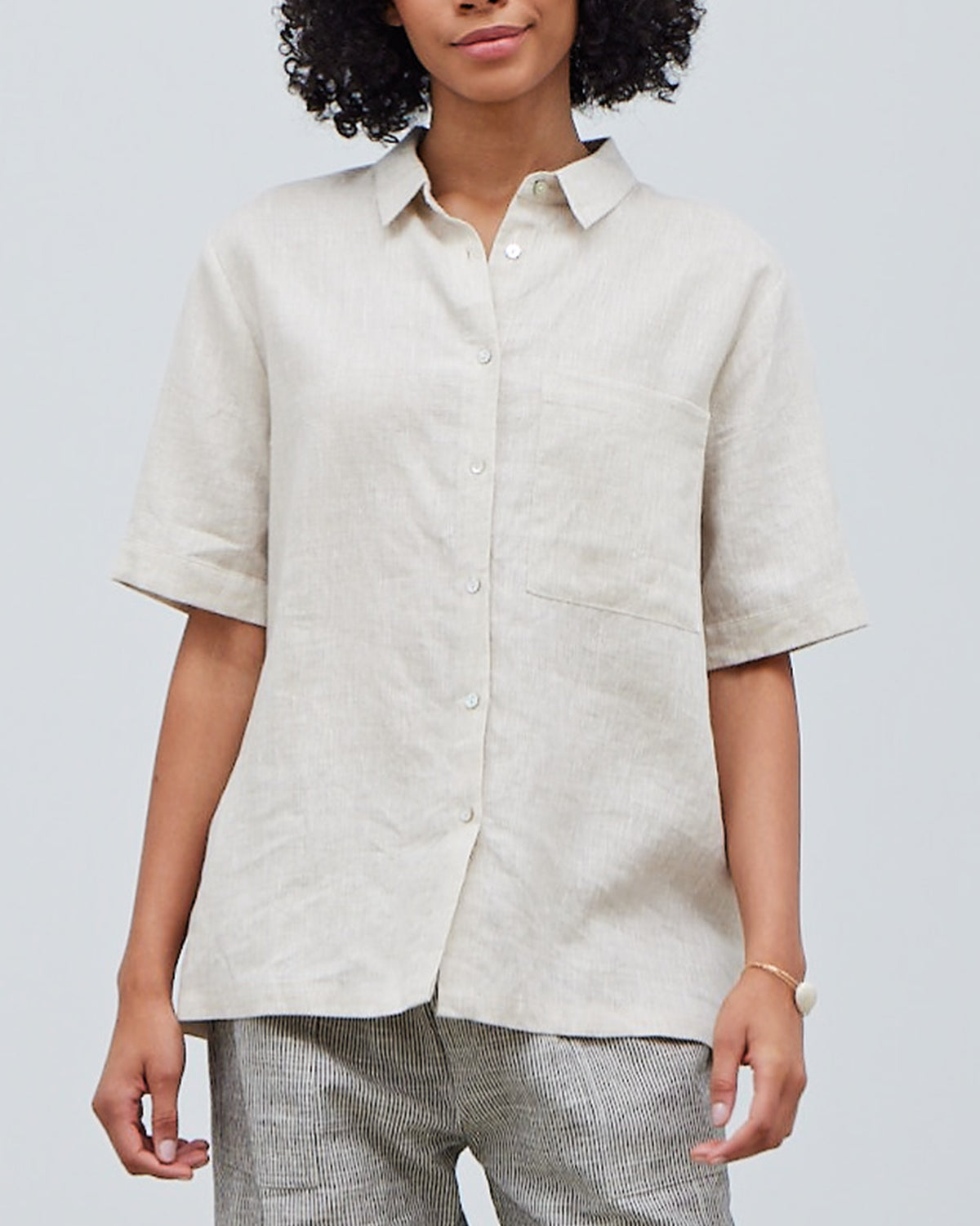 LINEN SHORT SLEEVE SHIRTS