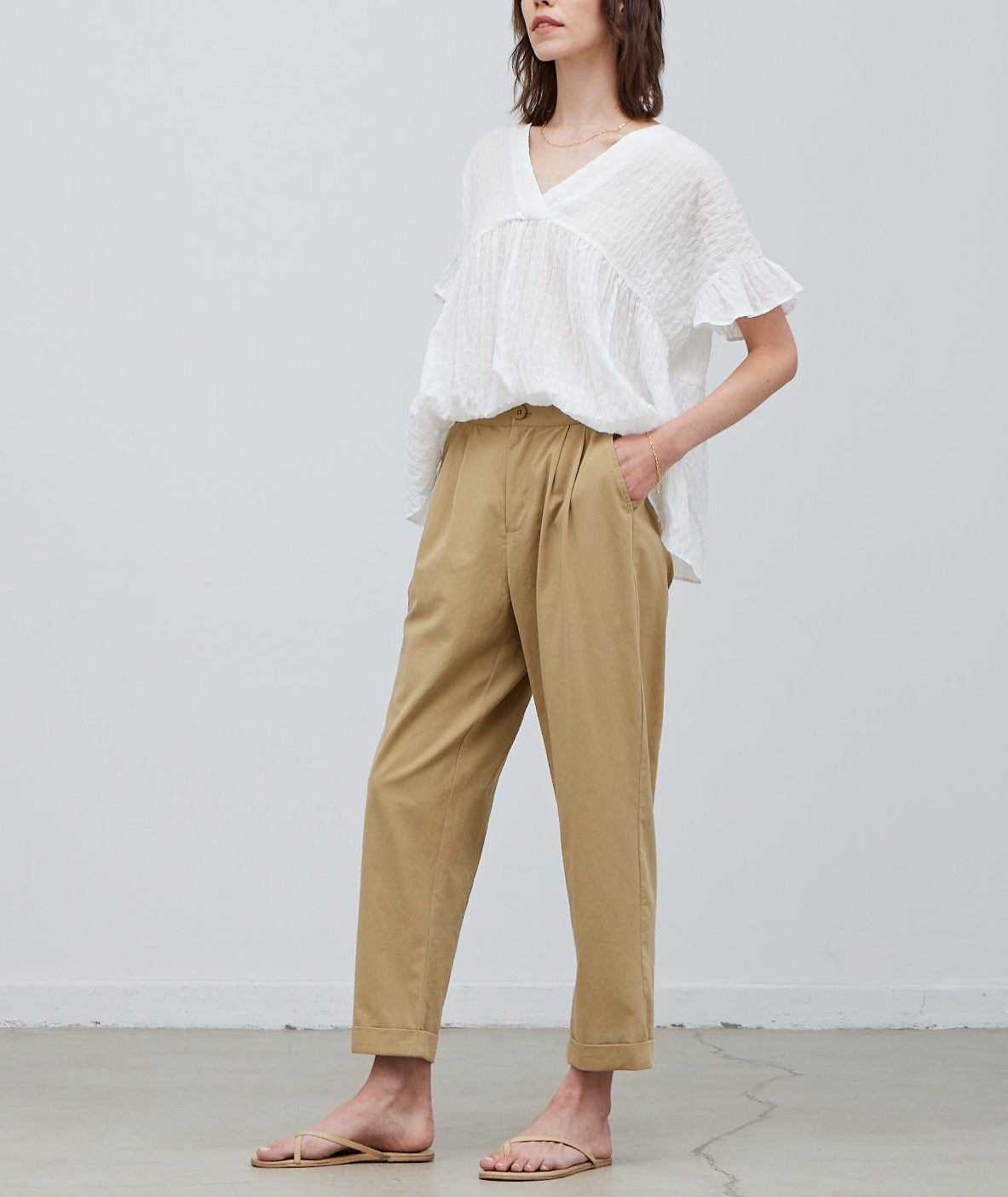 RUFFLED EASY TOP