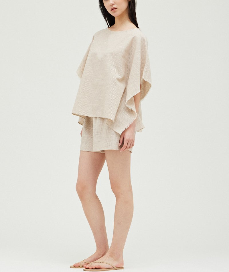 FRINGE TRIM SUMMER TOP
