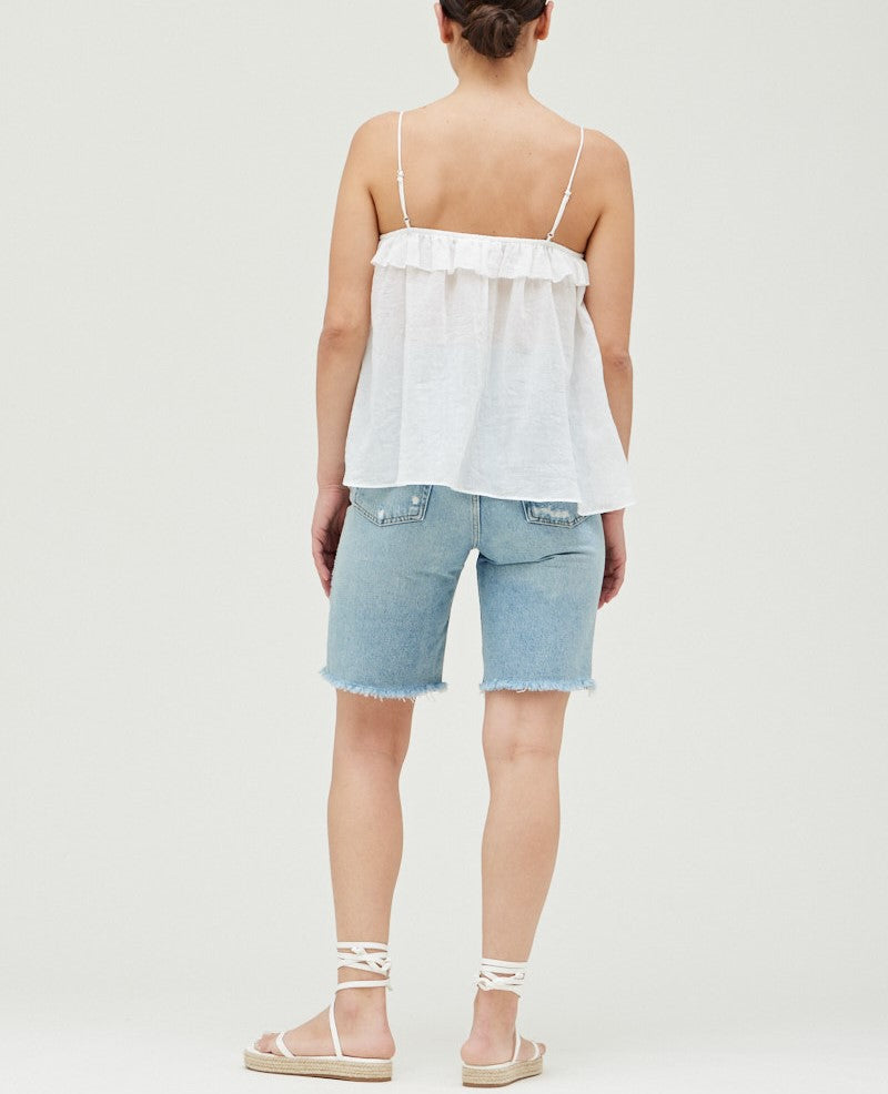 RUFFLE CAMI TOP