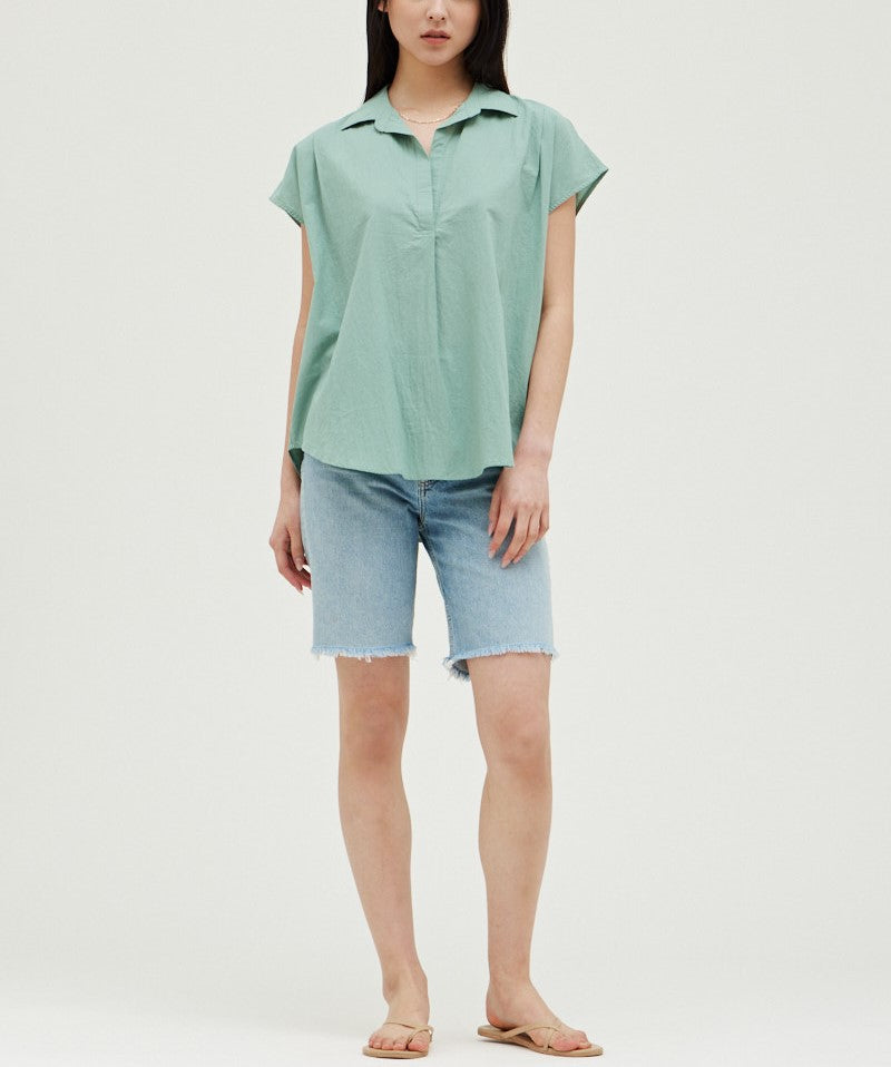 COCOON COTTON SHIRT