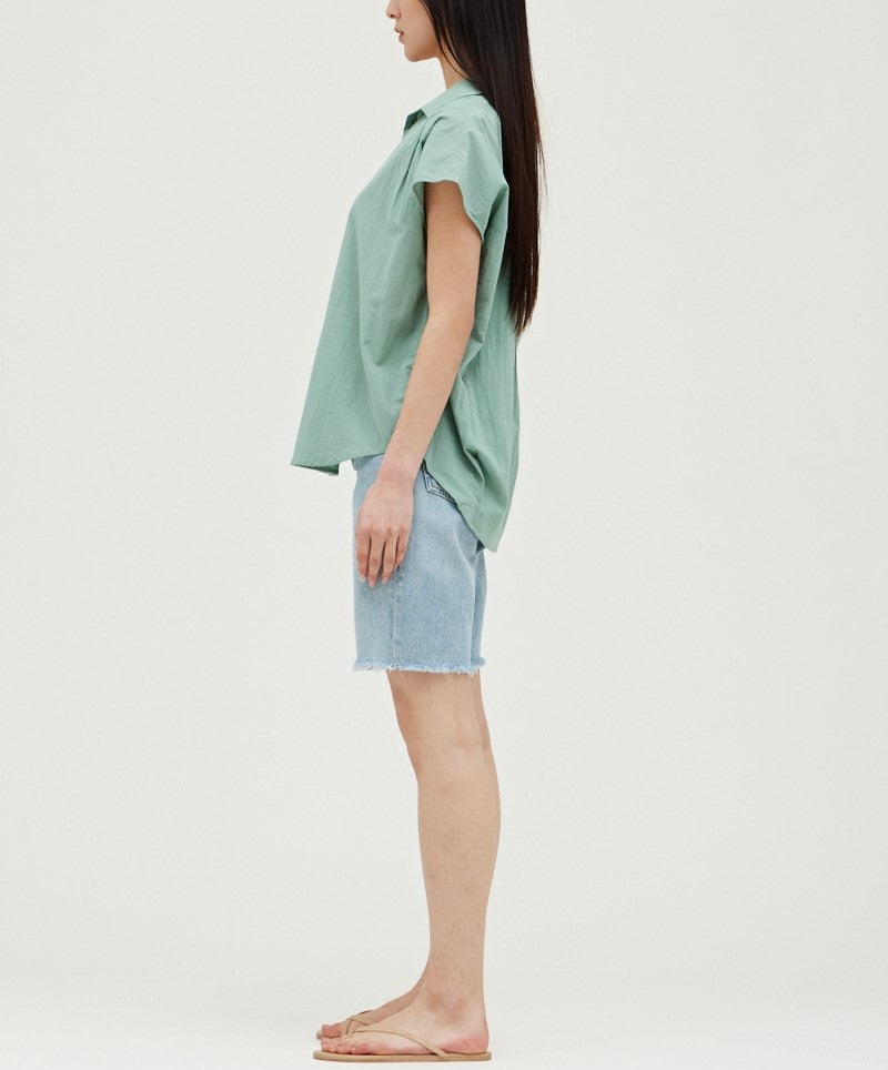 COCOON COTTON SHIRT