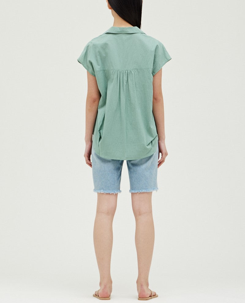 COCOON COTTON SHIRT