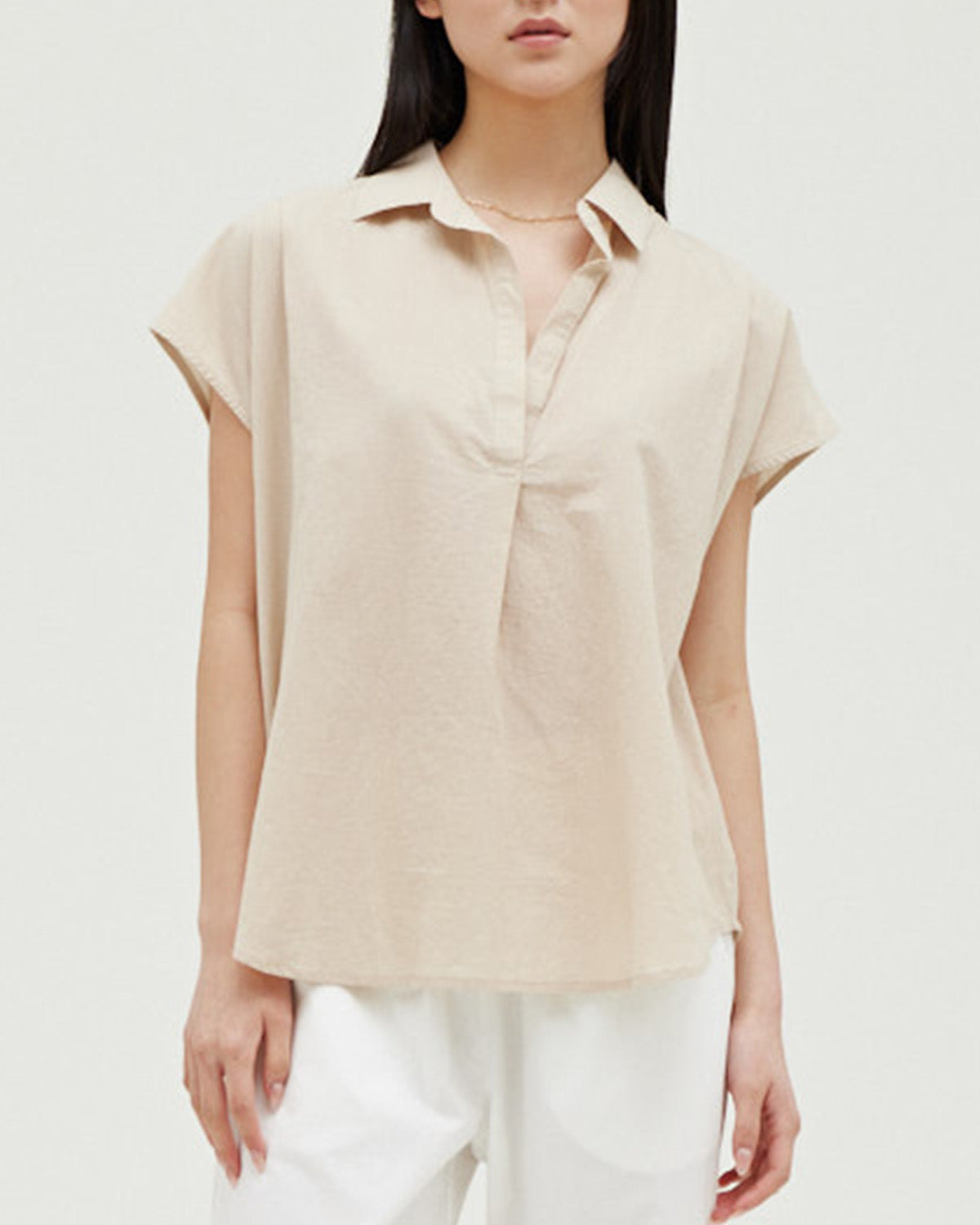 COCOON COTTON SHIRT