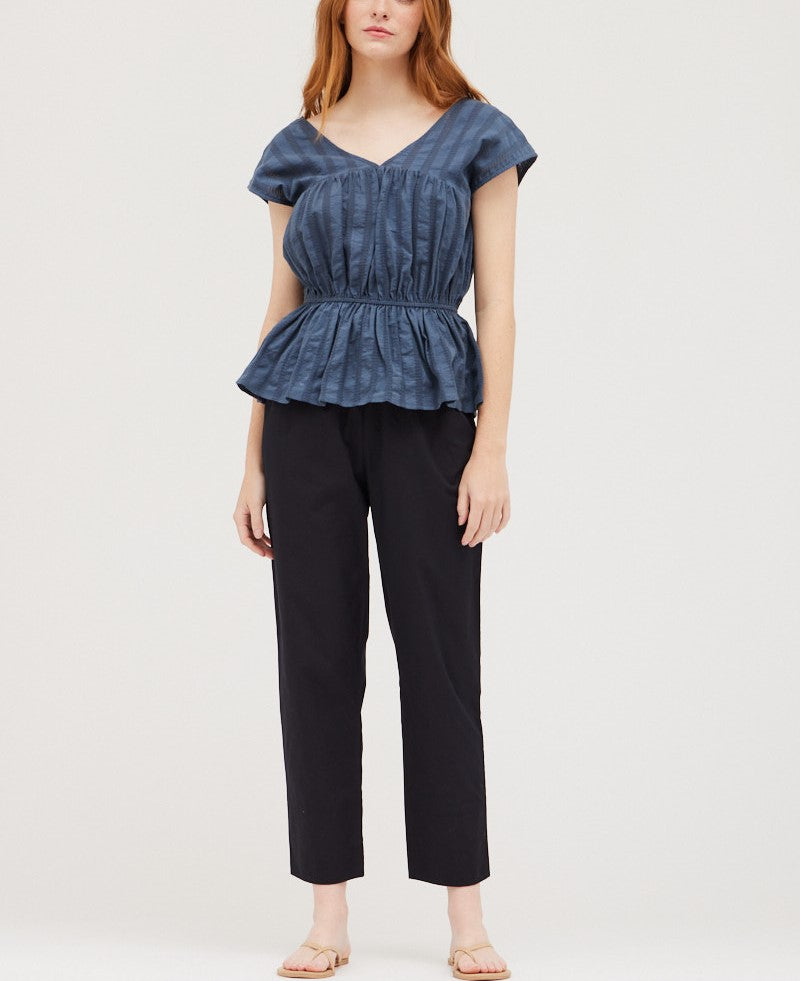 SHIRRED COTTON TOP