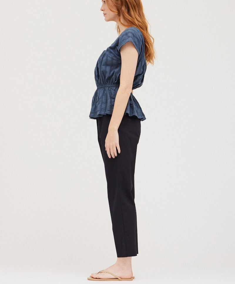 SHIRRED COTTON TOP