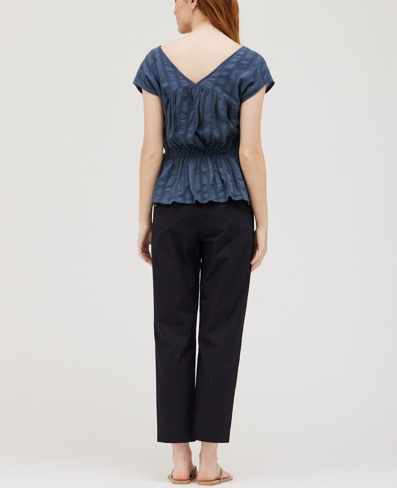 SHIRRED COTTON TOP
