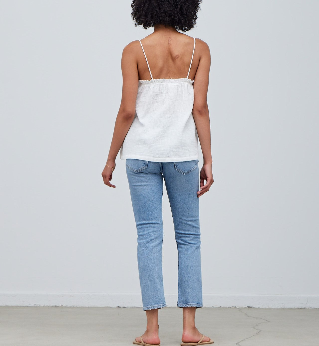 GAUZE TUBE TOP