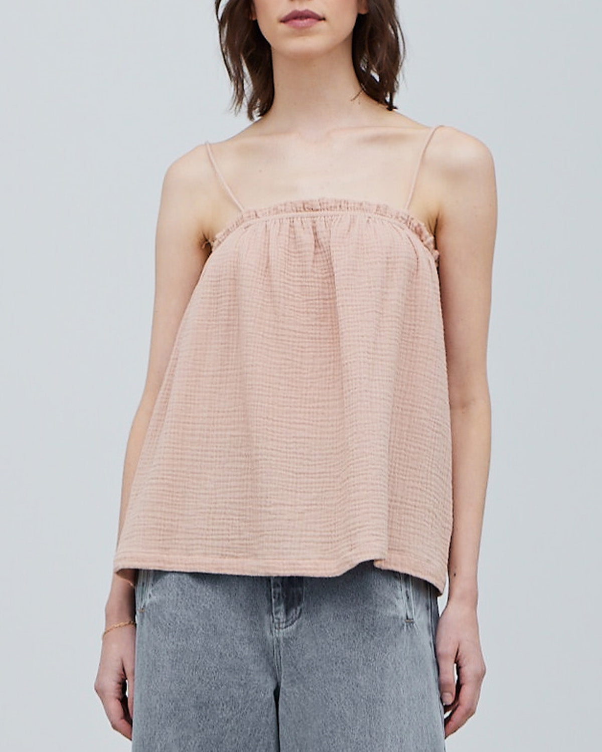 GAUZE TUBE TOP
