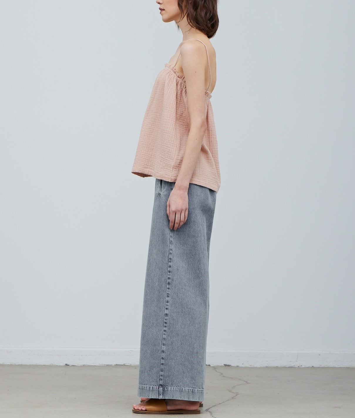GAUZE TUBE TOP