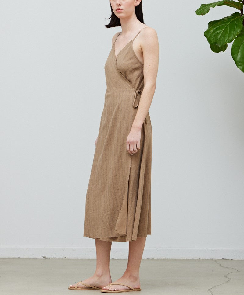 SURPLUS STRIPE MIDI DRESS