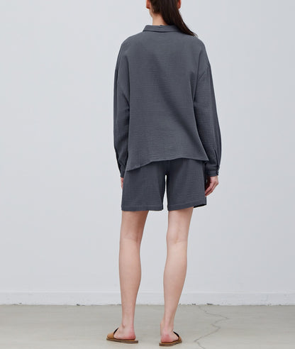 COTTON DOUBLE GAUZE SHIRT