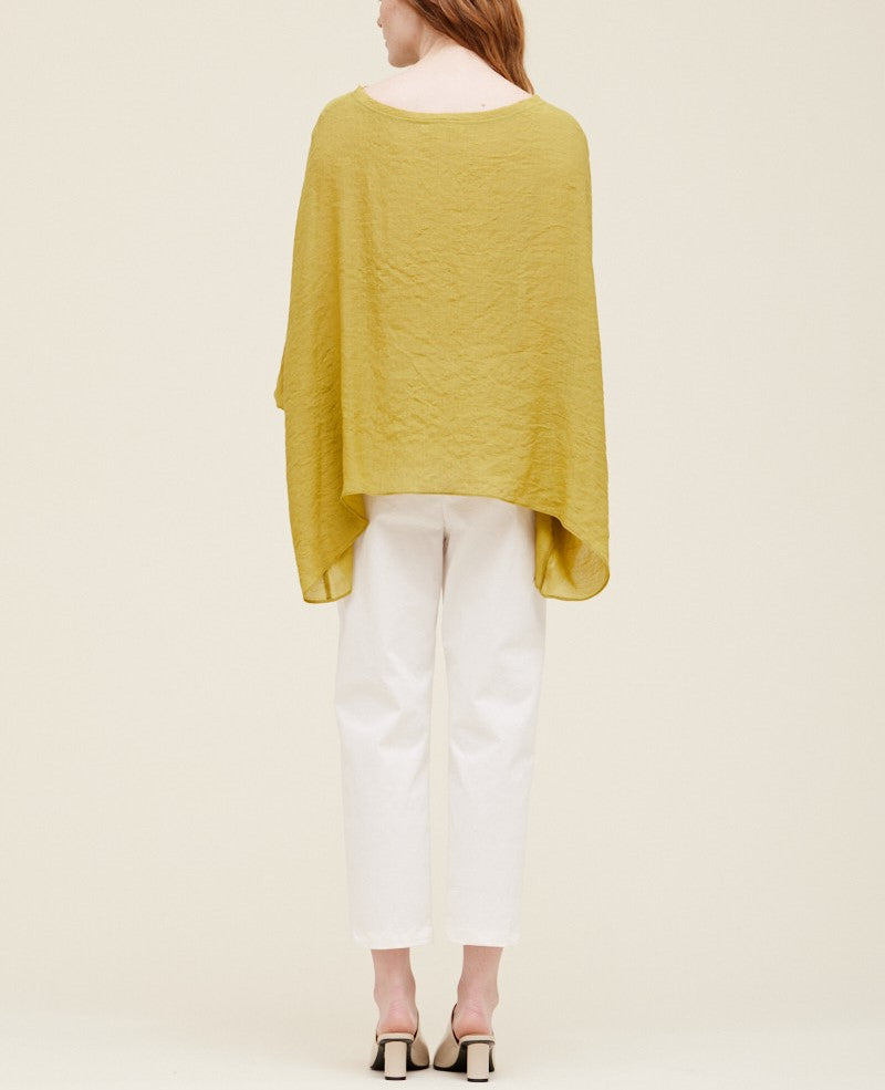 SMOCKED SLEEVE BLOUSE