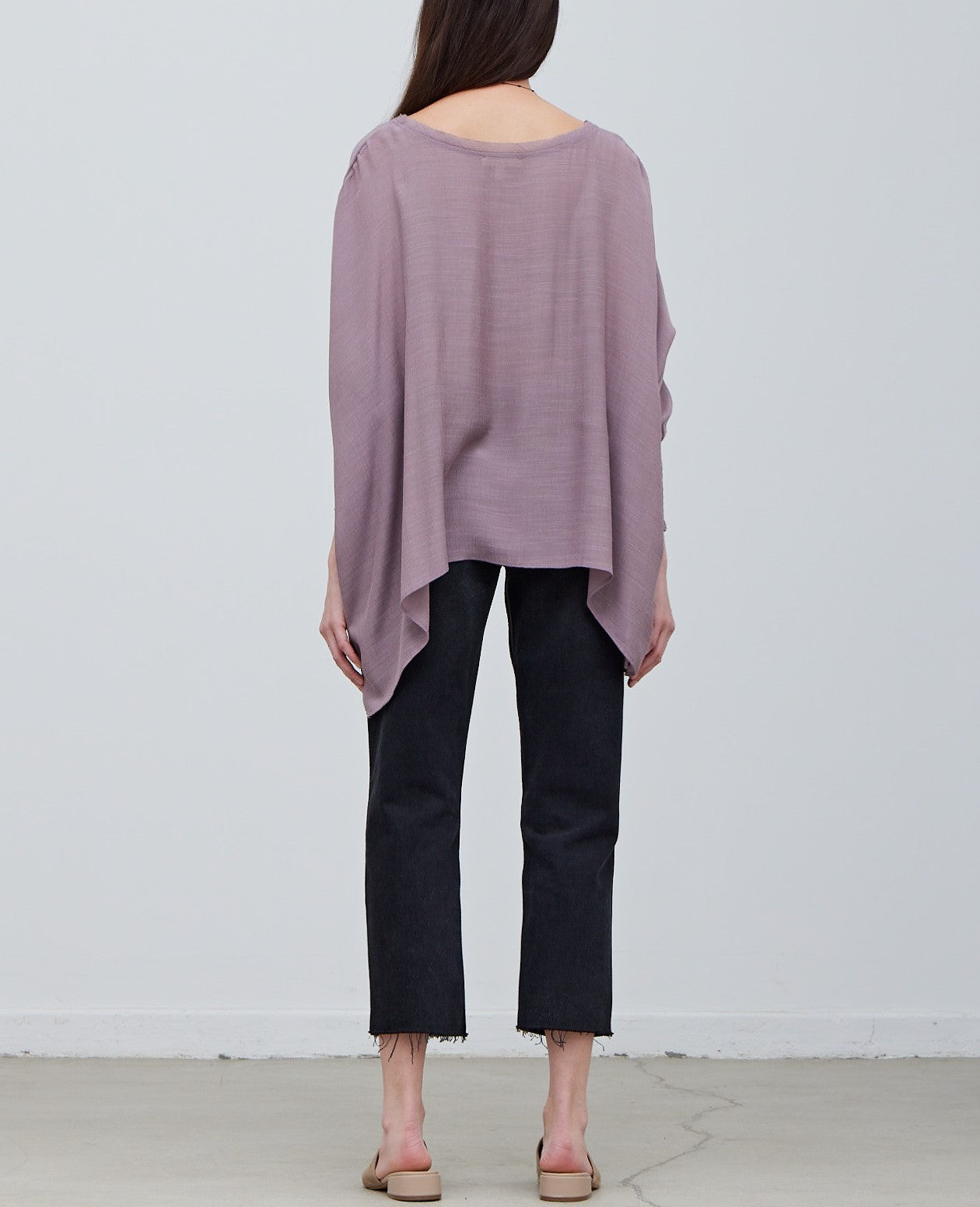 SMOCKED SLEEVE BLOUSE