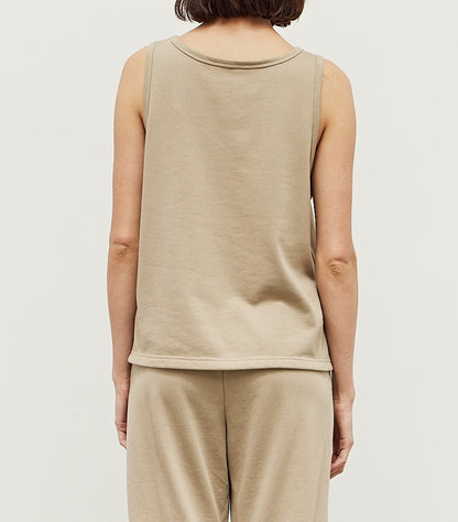 TERRY KNIT SIDE SLIT TANK