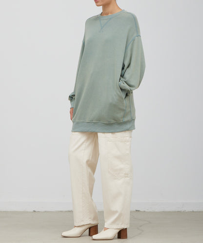 STONE WASHED TERRY TUNIC