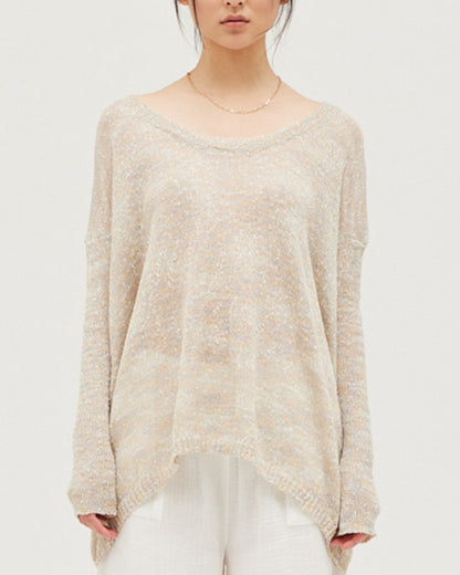 SUMMMER SLUB KNIT