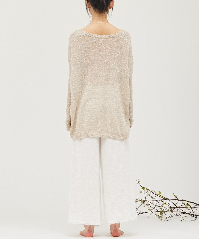 SUMMMER SLUB KNIT