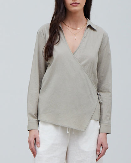 COTTON SURPLICE SHIRTS
