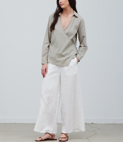 COTTON SURPLICE SHIRTS