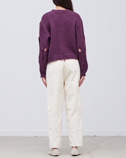 DETAILED PULLOVER SWEATER