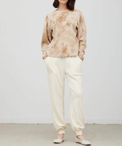 PUFF SLEEVE TIEDYE TOP