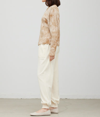 PUFF SLEEVE TIEDYE TOP