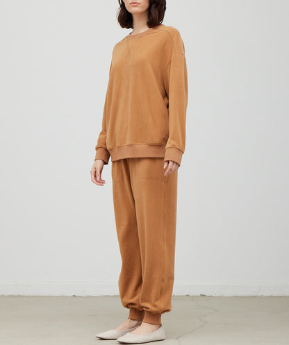 FUZZY TERRY OVERSIZE TOP
