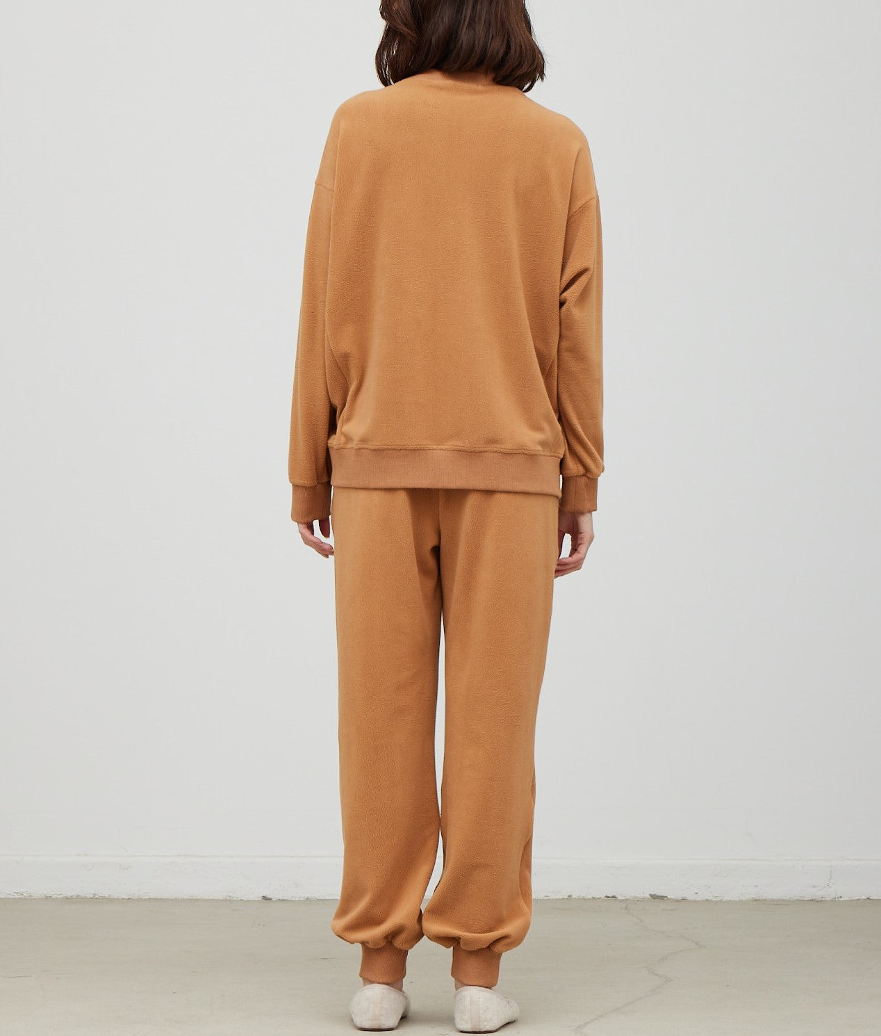 FUZZY TERRY OVERSIZE TOP