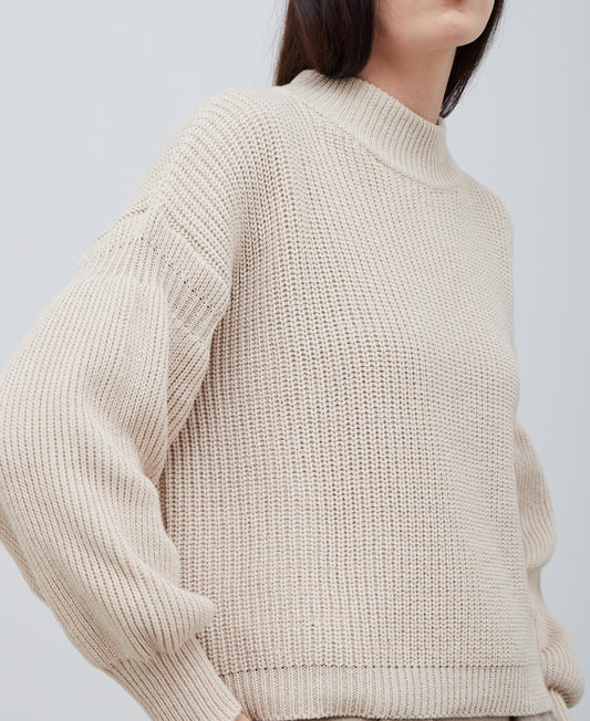 MOCK NECK SWEATER
