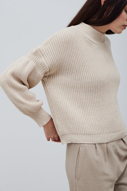 MOCK NECK SWEATER