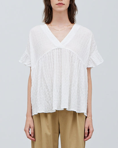 RUFFLED EASY TOP