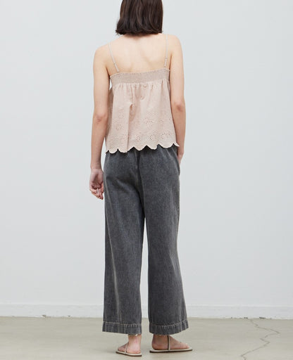 EYELET CAMI TOP