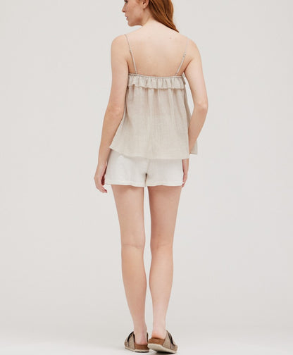 RUFFLE CAMI TOP