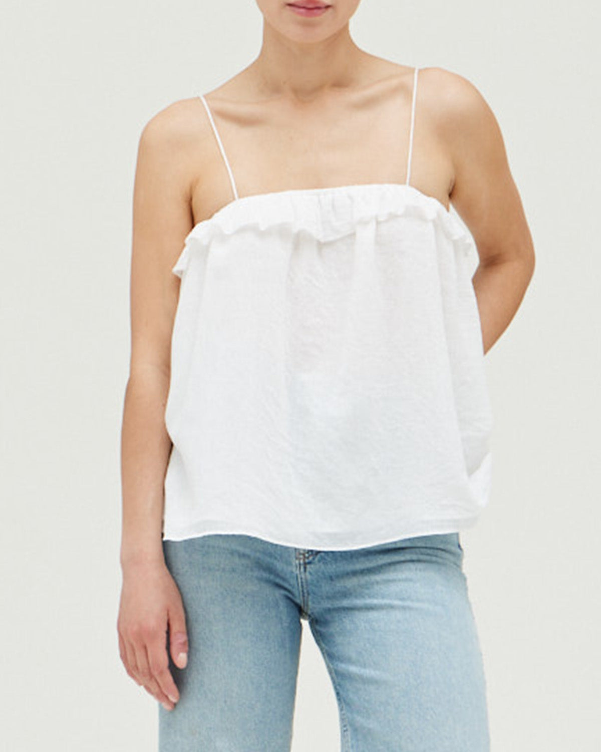 RUFFLE CAMI TOP