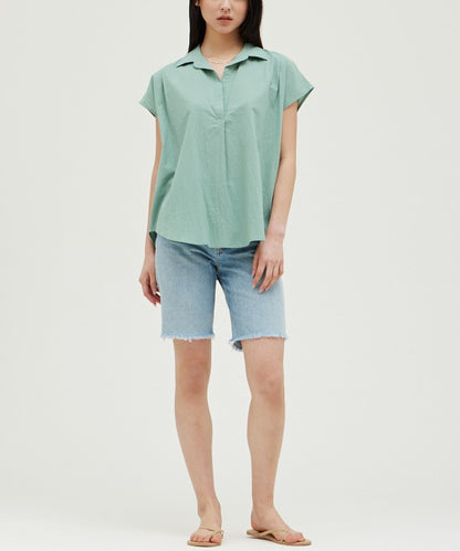 COCOON COTTON SHIRT