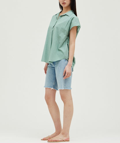 COCOON COTTON SHIRT