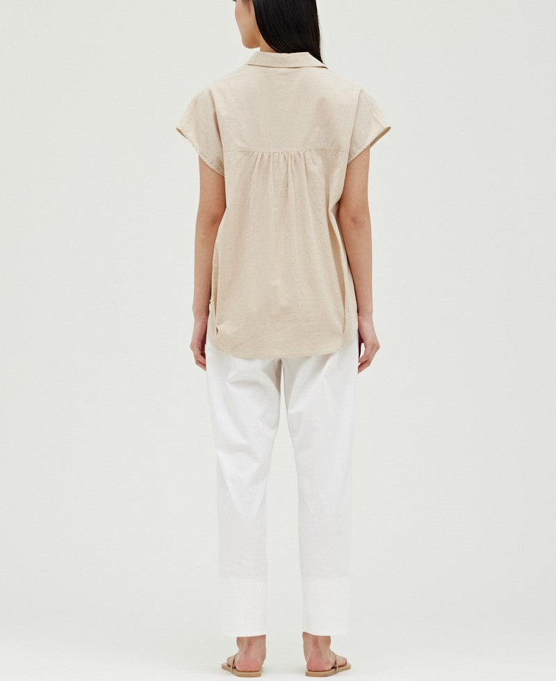 COCOON COTTON SHIRT