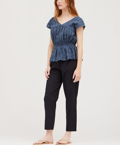 SHIRRED COTTON TOP