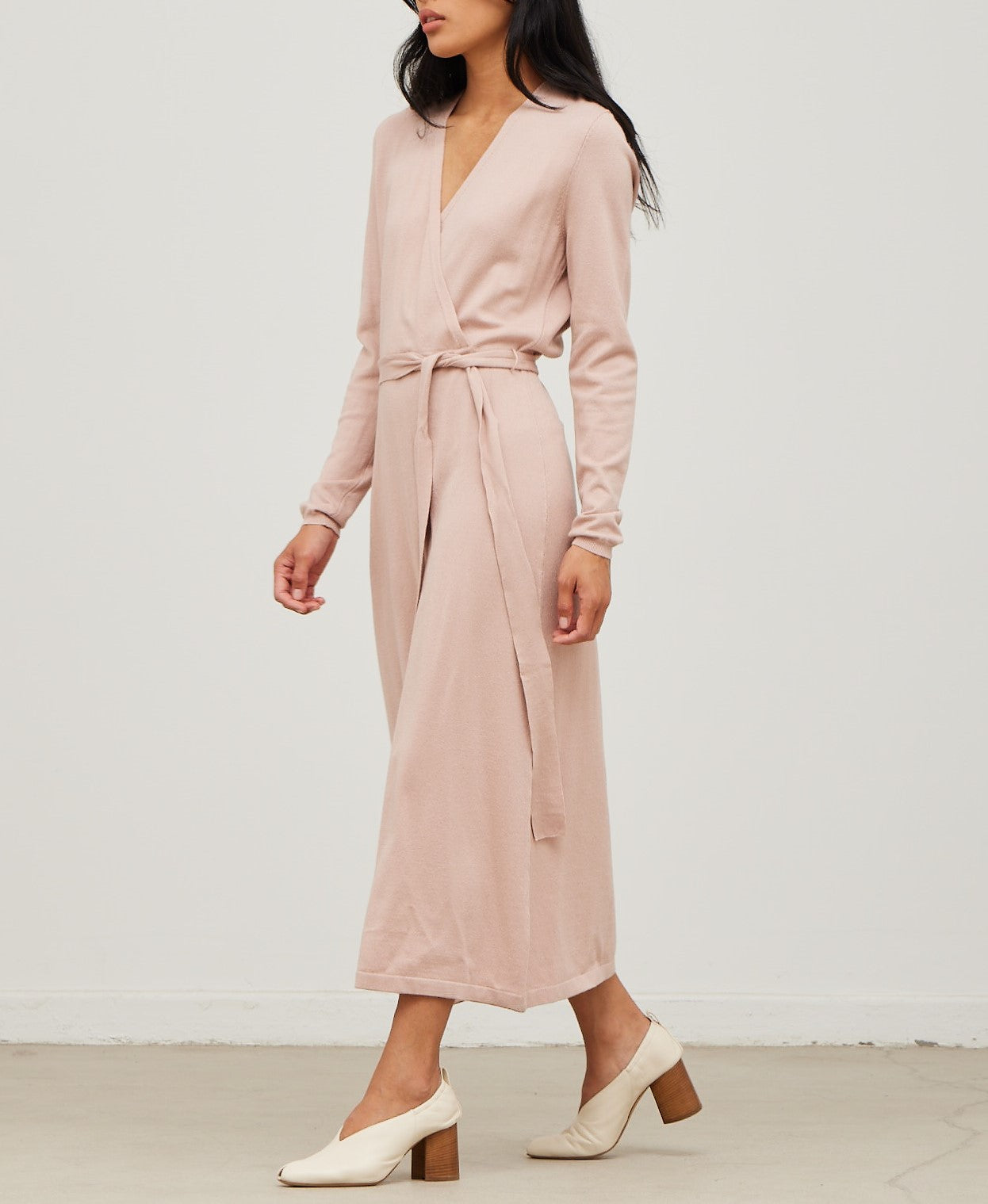 SWEATER MIDI DRESS
